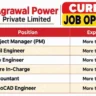 Agrawal Power Private Limited Recruitment 2026 | Railway Project Jobs in Bhopal