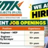 CMK Projects (P) Ltd. Recruitment 2026 | MEP, Quantity Surveyor & Mivan Foreman Jobs