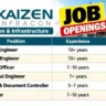 Kaizen Infracon Recruitment 2026 | Multiple Job Openings in GIFT City, Gandhinagar
