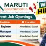 Maruti Construction Co. Recruitment 2026 – Billing Engineer, Plant Manager & Site Supervisor Jobs in Ahmedabad