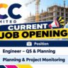 NCC Limited Recruitment 2026 | Engineer – QS & Planning Job in Hyderabad