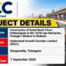 NCC Limited Wins ₹1,286 Crore Road Infrastructure Project in Telangana – Radial Road 2 Package-I