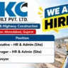 RKC Infrabuilt Pvt. Ltd. Recruitment 2026 | HR, Admin & Surveyor Jobs in Ahmedabad