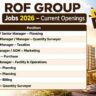 ROF Group Recruitment 2026 – Real Estate Jobs in Gurgaon, Sonipat & Murthal | Planning, QS, Billing & Marketing