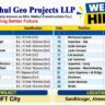Mehul Geo Projects LLP Recruitment 2026 | 282 Vacancies at GIFT City, Gandhinagar